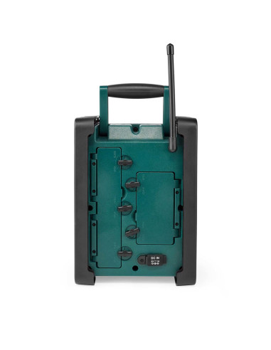Nedis Rddb3100Gn Radio Przenośny Analogowe I Cyfrowe Czarny, Zielony