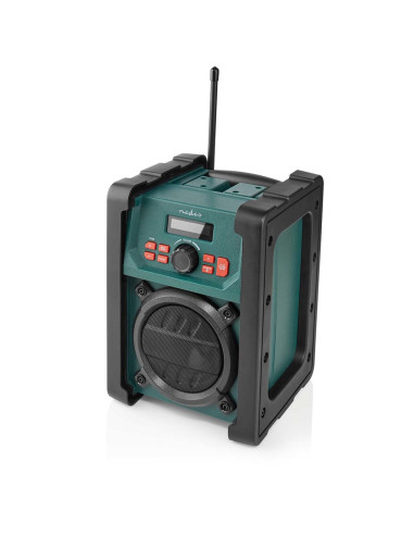 Nedis Rddb3100Gn Radio Przenośny Analogowe I Cyfrowe Czarny, Zielony