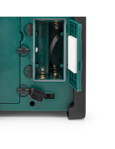 Nedis Rddb3100Gn Radio Przenośny Analogowe I Cyfrowe Czarny, Zielony