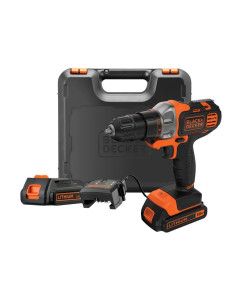 Black & Decker Mt218Kb Wiertło 800 Rpm Czarny, Pomarańczowy 1,46 Kg 2