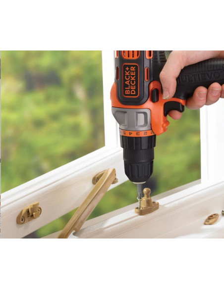 Black & Decker Mt218Kb Wiertło 800 Rpm Czarny, Pomarańczowy 1,46 Kg