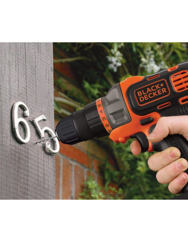 Black & Decker Mt218Kb Wiertło 800 Rpm Czarny, Pomarańczowy 1,46 Kg