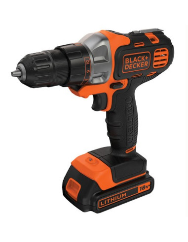 Black & Decker Mt218Kb Wiertło 800 Rpm Czarny, Pomarańczowy 1,46 Kg