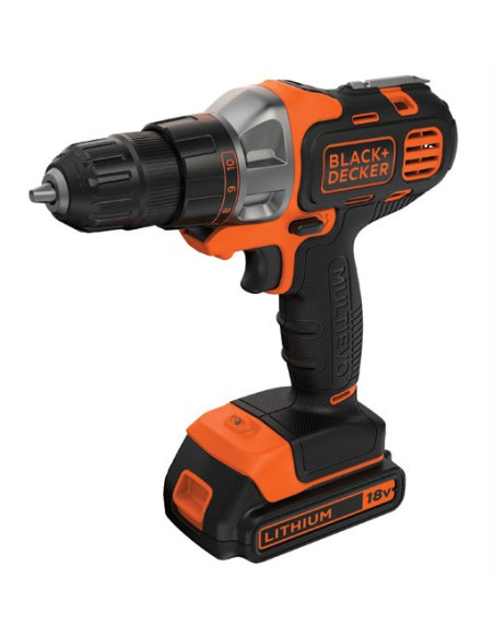 Black & Decker Mt218Kb Wiertło 800 Rpm Czarny, Pomarańczowy 1,46 Kg