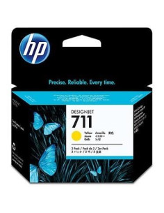 Hp Zestaw 3 Sztuk Żółtych Wkładów Atramentowych 711 Designjet 29 Ml 2