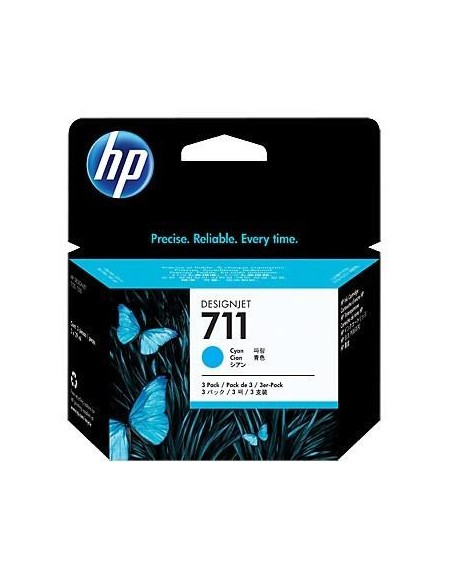Hp Zestaw 3 Sztuk Błękitnych Wkładów Atramentowych 711 Designjet 29 Ml