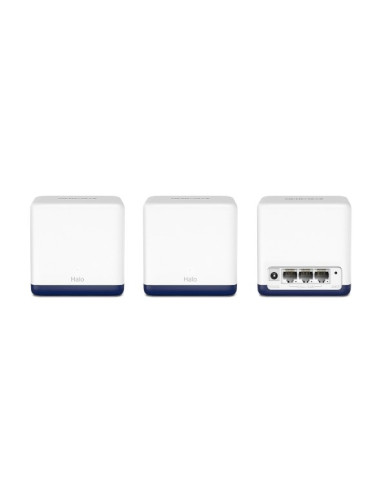 Mercusys Halo H50G (3-Pack) Dual-Band (2.4 Ghz/5 Ghz) Wi-Fi 5 (802.11Ac) Biały Wewnętrzny