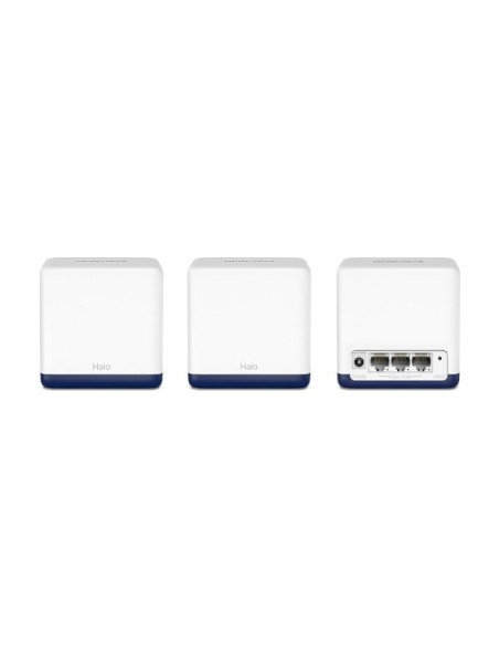 Mercusys Halo H50G (3-Pack) Dual-Band (2.4 Ghz/5 Ghz) Wi-Fi 5 (802.11Ac) Biały Wewnętrzny