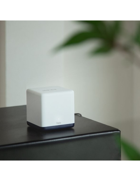 Mercusys Halo H50G (3-Pack) Dual-Band (2.4 Ghz/5 Ghz) Wi-Fi 5 (802.11Ac) Biały Wewnętrzny
