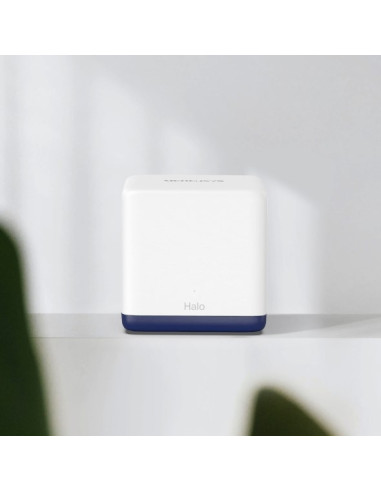 Mercusys Halo H50G (3-Pack) Dual-Band (2.4 Ghz/5 Ghz) Wi-Fi 5 (802.11Ac) Biały Wewnętrzny