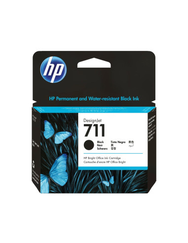 Hp 711 Oryginalny Czarny 1 Szt.