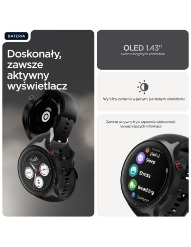 Motorola Moto Watch 512Mb Volcanic Ash_Silicone Black