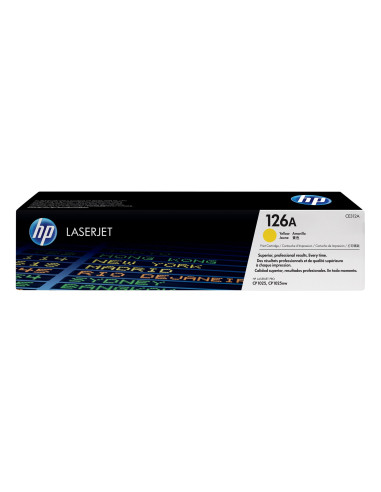 Toner Cartridge 126A Yellow/.