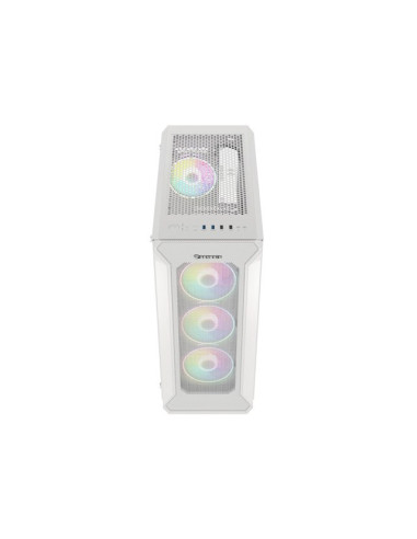 Genesis Obudowa Irid 505 Argb Biała Midi Tower Npc-1872