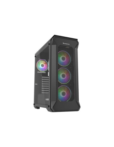 Obudowa Natec Genesis Irid 505 Argb Npc-1518 (Atx. Micro Atx. Mini Itx  Kolor Czarny)