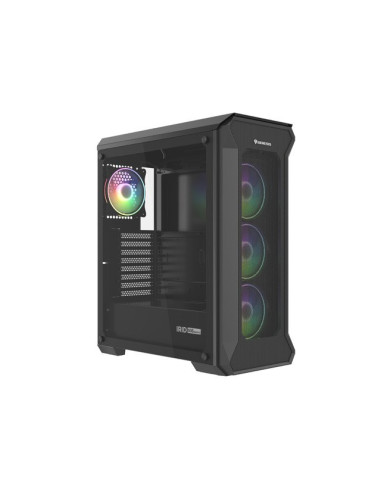 Obudowa Natec Genesis Irid 505 Argb Npc-1518 (Atx. Micro Atx. Mini Itx  Kolor Czarny)