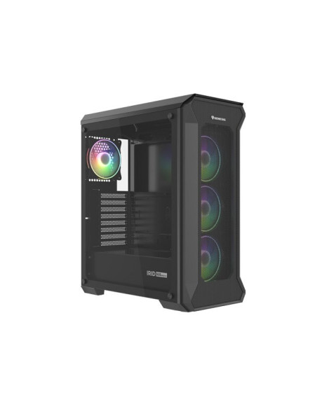 Obudowa Natec Genesis Irid 505 Argb Npc-1518 (Atx. Micro Atx. Mini Itx  Kolor Czarny)
