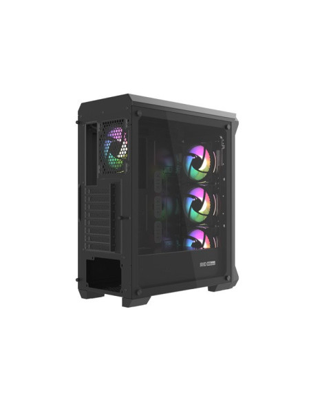 Obudowa Natec Genesis Irid 505 Argb Npc-1518 (Atx. Micro Atx. Mini Itx  Kolor Czarny)