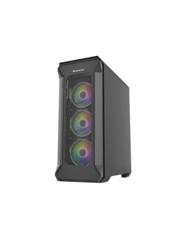 Obudowa Natec Genesis Irid 505 Argb Npc-1518 (Atx. Micro Atx. Mini Itx  Kolor Czarny)