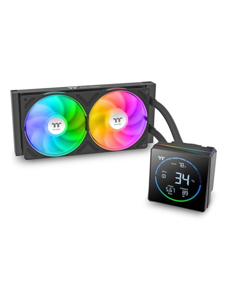 Thermaltake Th240-S V3 Argb Procesor Chłodnica Cieczy All-In-One 12 Cm Czarny 1 Szt.