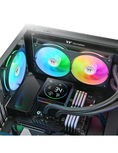 Thermaltake Th240-S V3 Argb Procesor Chłodnica Cieczy All-In-One 12 Cm Czarny 1 Szt.