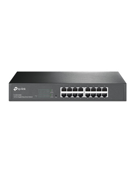 Tp-Link Tl-Sg1016De Zarządzany L2 Gigabit Ethernet (10/100/1000) 1U Czarny