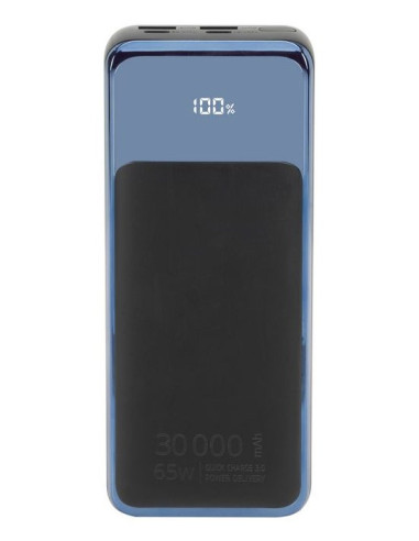 Rivacase Va1080 Bank Mocy Litowo-Polimerowy (Lipo) 30000 Mah Czarny, Niebieski