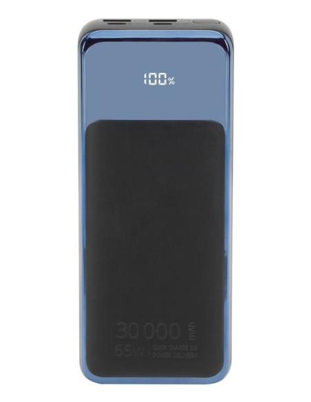 Rivacase Va1080 Bank Mocy Litowo-Polimerowy (Lipo) 30000 Mah Czarny, Niebieski