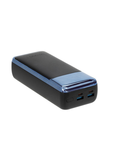 Rivacase Va1080 Bank Mocy Litowo-Polimerowy (Lipo) 30000 Mah Czarny, Niebieski