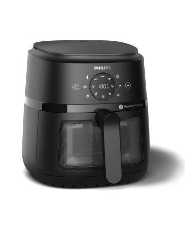 Philips 2000 Series Na220/00 Frytkownica Pojedyńczy 4,2 L Autonomiczny 1500 W Frytkownica Na Gorące Powietrze Czarny