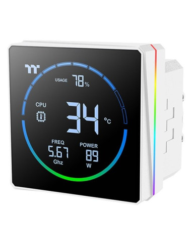 Thermaltake Th240-S V3 Argb Procesor Chłodnica Cieczy All-In-One 12 Cm Biały 1 Szt.