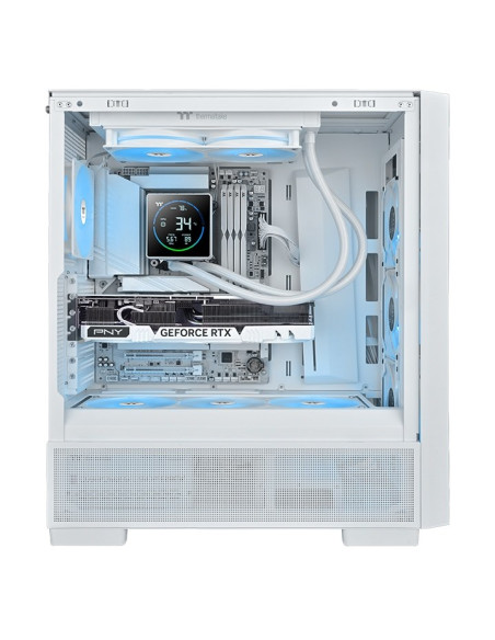 Thermaltake Th240-S V3 Argb Procesor Chłodnica Cieczy All-In-One 12 Cm Biały 1 Szt.