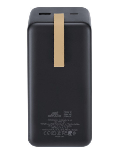 Rivacase Va1084 Bank Mocy Litowo-Polimerowy (Lipo) 40000 Mah Czarny