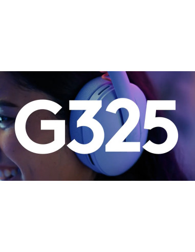 Logitech G G325 Lightspeed Zestaw Słuchawkowy Bezprzewodowy Opaska Na Głowę Gaming Usb Type-C Bluetooth Czarny