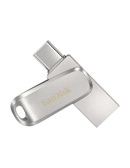 Sandisk Ultra Dual Drive Luxe Pamięć Usb 512 Gb Usb Type-A / Usb Type-C 3.2 Gen 1 (3.1 Gen 1) Stal Nierdzewna
