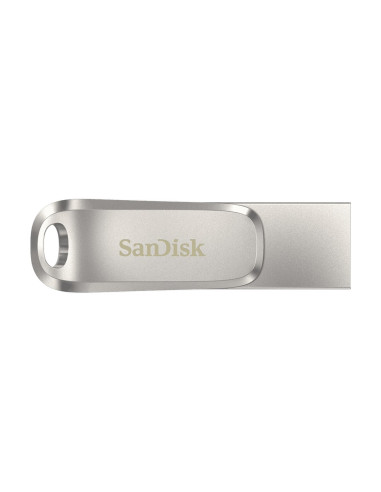 Sandisk Ultra Dual Drive Luxe Pamięć Usb 512 Gb Usb Type-A / Usb Type-C 3.2 Gen 1 (3.1 Gen 1) Stal Nierdzewna