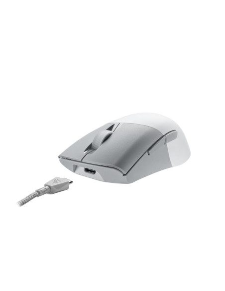 Asus Rog Keris Wireless Aimpoint Myszka Gaming Po Prawej Stronie Rf Wireless + Bluetooth + Usb Type-C Optyczny 36000 Dpi