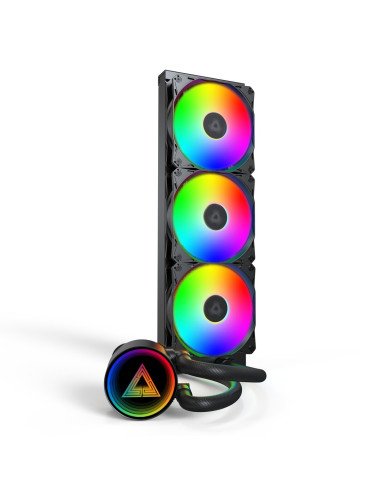 Montech Lightflow Argb 360 Procesor Chłodnica Cieczy All-In-One 12 Cm Czarny 1 Szt.