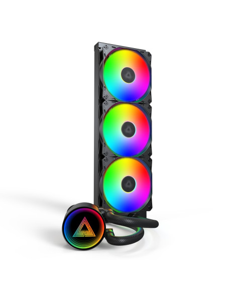 Montech Lightflow Argb 360 Procesor Chłodnica Cieczy All-In-One 12 Cm Czarny 1 Szt.