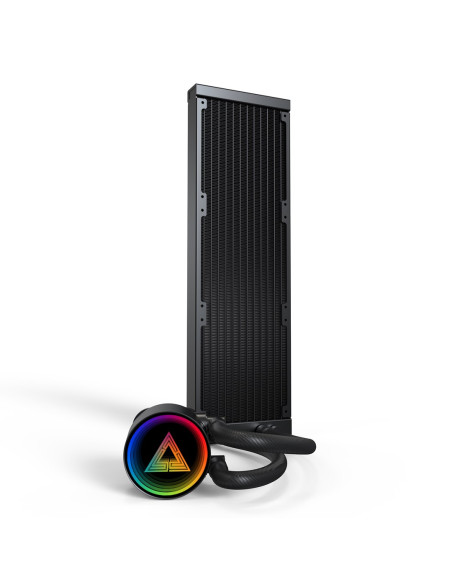 Montech Lightflow Argb 360 Procesor Chłodnica Cieczy All-In-One 12 Cm Czarny 1 Szt.