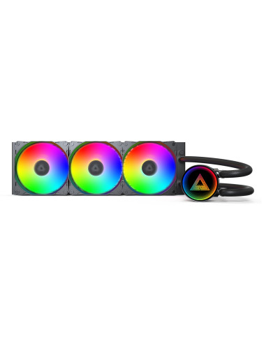 Montech Lightflow Argb 360 Procesor Chłodnica Cieczy All-In-One 12 Cm Czarny 1 Szt.