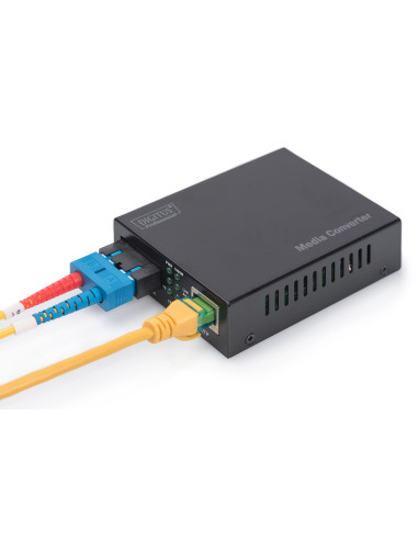 Digitus Gigabitowy Konwerter Mediów, Rj45 / Sc