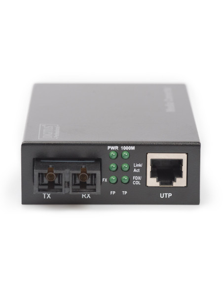 Digitus Gigabitowy Konwerter Mediów, Rj45 / Sc