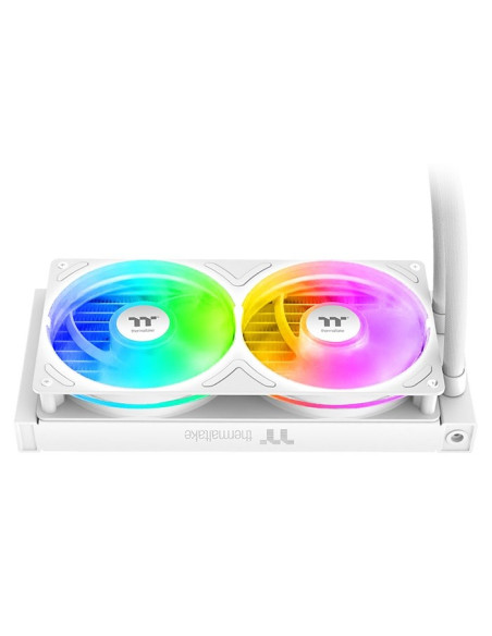Thermaltake Th240 V3 Argb Procesor Chłodnica Cieczy All-In-One 12 Cm Biały 1 Szt.