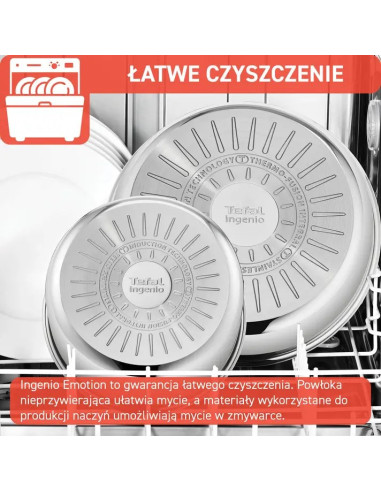 Zestaw Garnków Tefal Ingenio Emotion L897S574 5 Ele