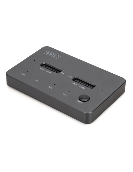 Digitus Stacja Klonująca Nvme Obudowa Usb3.1 Gen2 Type-C Nvme M.2 Ssd