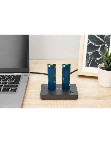 Digitus Stacja Klonująca Nvme Obudowa Usb3.1 Gen2 Type-C Nvme M.2 Ssd