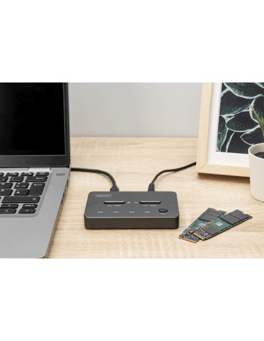Digitus Stacja Klonująca Nvme Obudowa Usb3.1 Gen2 Type-C Nvme M.2 Ssd