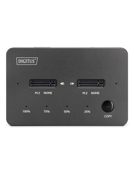 Digitus Stacja Klonująca Nvme Obudowa Usb3.1 Gen2 Type-C Nvme M.2 Ssd