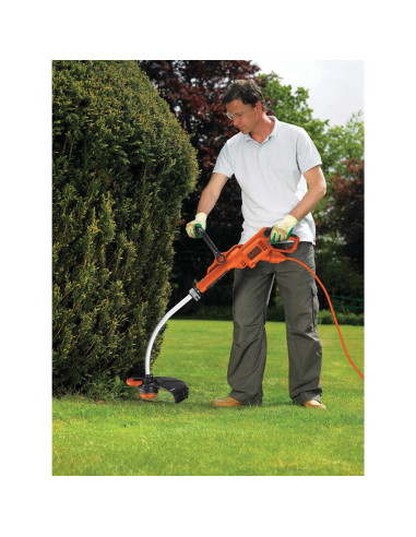 Black & Decker Gl9035-Qs Przecinarka Do Pędzli/Trymer 900 W Elektryczny Czarny, Pomarańczowy